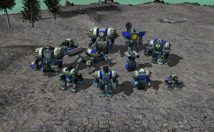CLAW commander and a few units