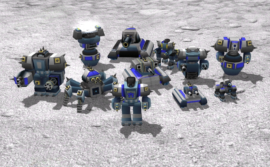 CLAW commander and a few units