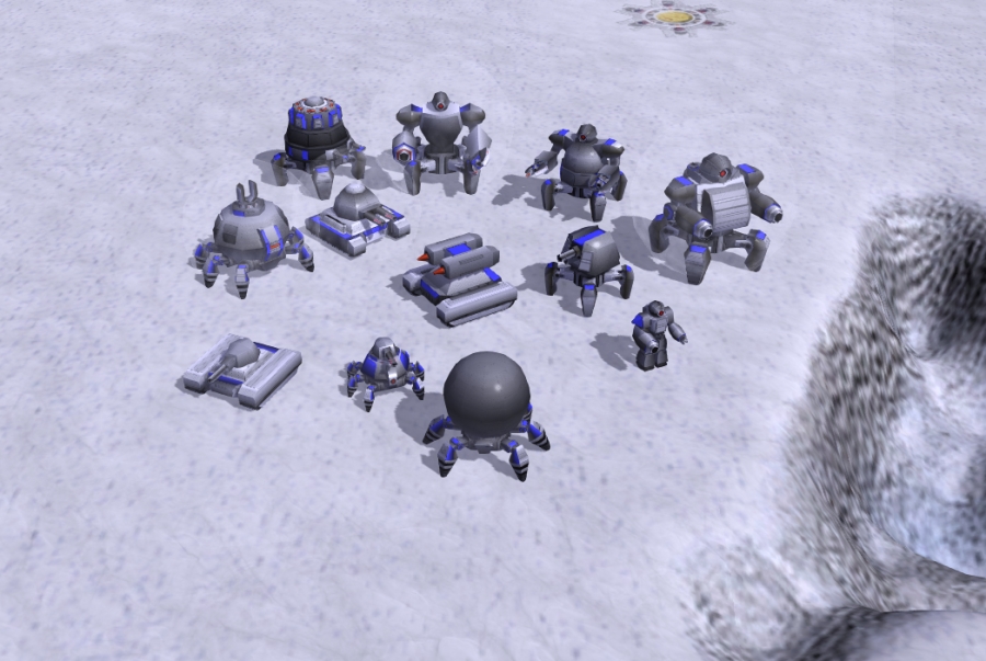SPHERE commander and a few units